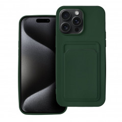 Apple iPhone 15 Pro Max Coque Card Vert