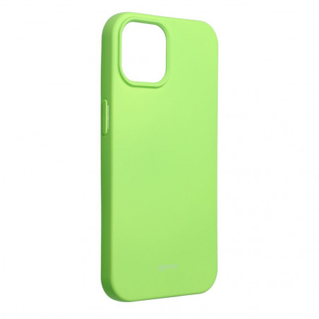Apple iPhone 15 Coque Roar Colorful Jelly Vert citron