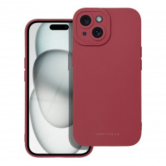 Apple iPhone 15 Coque Roar Luna Monochromatique, Élégant, Un accessoire esthétique  Rouge