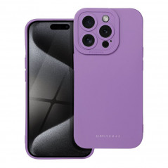 Apple iPhone 15 Pro Coque Roar Luna Monochromatique, Élégant, Un accessoire esthétique  Violet (Violet)