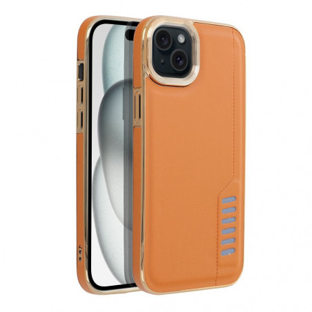 Apple iPhone 15 Plus Coque MILANO Brun