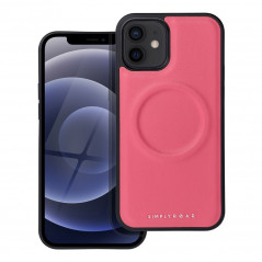 Apple iPhone 12 Coque Roar Mag Morning Élégant  MagSAFE  Rose vif