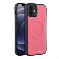 Apple iPhone 12 Coque Roar Mag Morning Élégant  MagSAFE  Rose vif