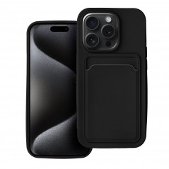 Apple iPhone 15 Pro Coque Card Noir