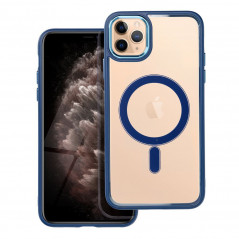 Apple iPhone XS Max Coque Color Edge Mag MagSAFE  Bleu marine