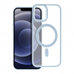 Apple iPhone 12 Coque Matte Mag Cove MagSAFE  Bleu
