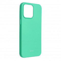 Apple iPhone 15 Pro Max Coque Roar Colorful Jelly Couleur menthe