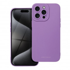 Apple iPhone 15 Pro Max Coque Roar Luna Monochromatique, Élégant, Un accessoire esthétique  Violet (Violet)