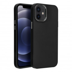 Apple iPhone 12 mini Coque FRAME Élégant  Noir
