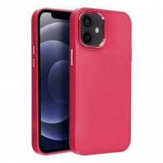 Apple iPhone 12 mini Coque FRAME Élégant  Magenta