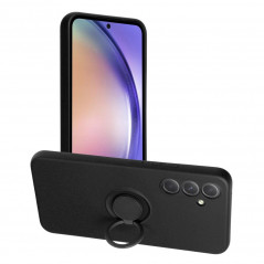 Samsung Galaxy A54 Coque Silicone ring Noir