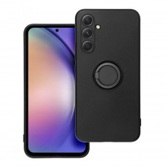 Samsung Galaxy A54 Coque Silicone ring Noir
