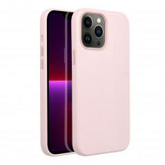 Apple iPhone 13 Pro Max Coque Leather Mag Cover Élégant  MagSAFE  Rose sable