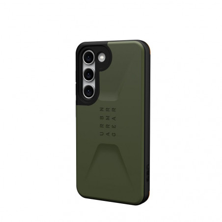 Samsung Galaxy S23 5G Coque Urban Armor Gear Civilian Étui haut de gamme  MagSAFE  Olive