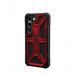 Samsung Galaxy S23 5G Coque Urban Armor Gear Monarch Étui haut de gamme  MagSAFE  Cramoisi