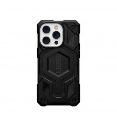 Apple iPhone 14 Pro Max Coque Urban Armor Gear Monarch Étui haut de gamme  MagSAFE  Noir kevlar