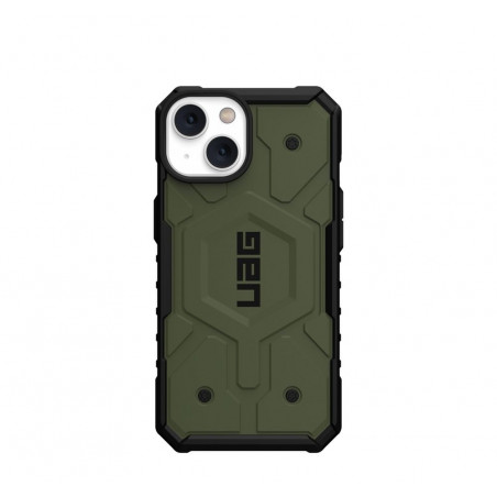 Apple iPhone 14 Plus Coque Urban Armor Gear Pathfinder Étui haut de gamme  MagSAFE  Olive