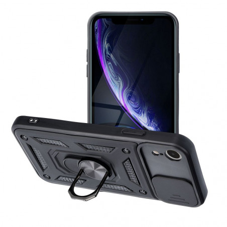 Apple iPhone XR Coque Armor Noir