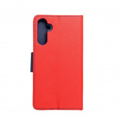 Samsung Galaxy A34 Portefeuilles Fancy Book Rouge / Marine