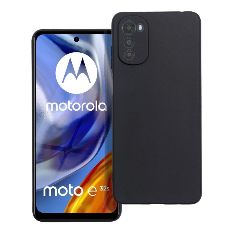 Motorola Moto E32 Coque MATT Noir