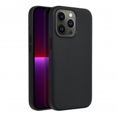 Apple iPhone 13 Pro Coque Leather Mag Cover Élégant  MagSAFE  Noir