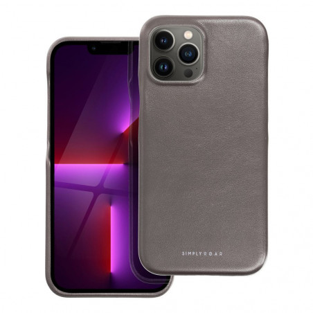 Apple iPhone 13 Pro Max Coque Roar Look Gris