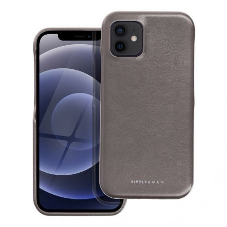 Apple iPhone 12 Coque Roar Look Gris