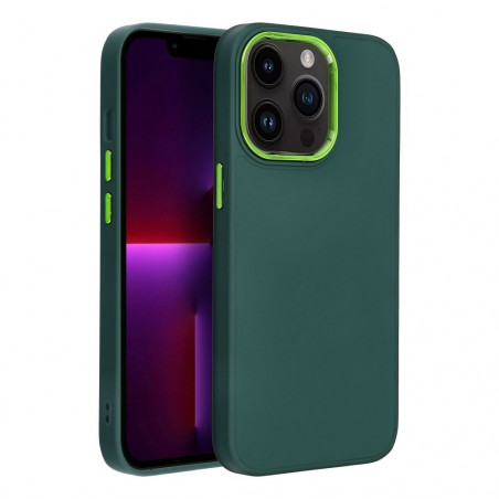 Apple iPhone 13 Pro Max Coque FRAME Élégant Vert