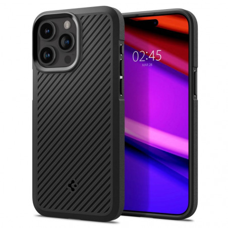 Apple iPhone 15 Pro Max Coque Spigen Armor Élégant Noir