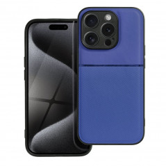 Apple iPhone 15 Pro Coque Noble Bleu