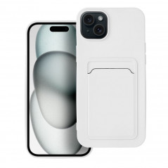 Apple iPhone 15 Plus Coque Card Blanc