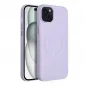 Apple iPhone 15 Plus Coque Roar Leather Mag Élégant  MagSAFE  Violet (Purple)