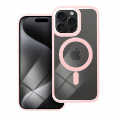 Apple iPhone 15 Pro Max Coque Color Edge Mag MagSAFE  Rose