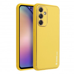 Samsung Galaxy A54 Coque Leather Jaune