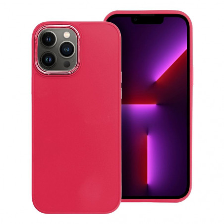 Apple iPhone 13 Pro Coque FRAME Élégant  Magenta