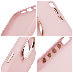 Apple iPhone 13 Pro Max Coque FRAME Élégant  Rose poudré