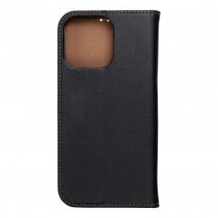 Apple iPhone 15 Pro Max Portefeuilles Leather case SMART PRO Élégant  Noir