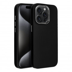 Apple iPhone 15 Pro Coque FRAME Élégant  Noir