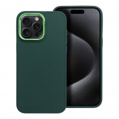 Apple iPhone 15 Pro Max Coque FRAME Élégant  Vert