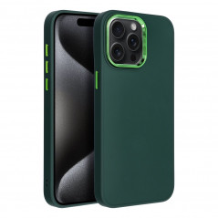 Apple iPhone 15 Pro Max Coque FRAME Élégant  Vert