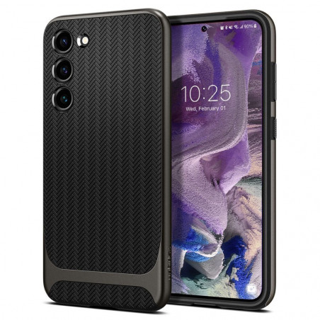 Samsung Galaxy S23 5G Coque Spigen Neo Hybrid Gris bleuâtre foncé