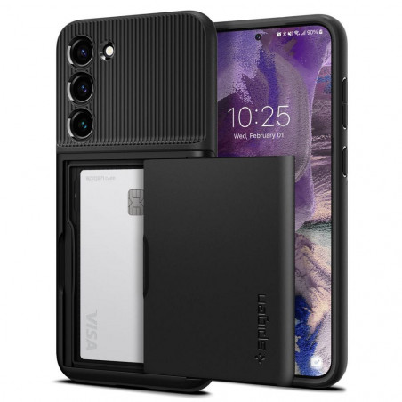 Samsung Galaxy S23 Plus 5G Coque Spigen Slim Armor CS Noir
