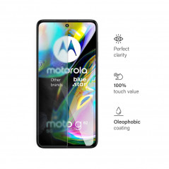 Motorola Moto G82 5G Verre trempé Blue Star 9H Transparent 