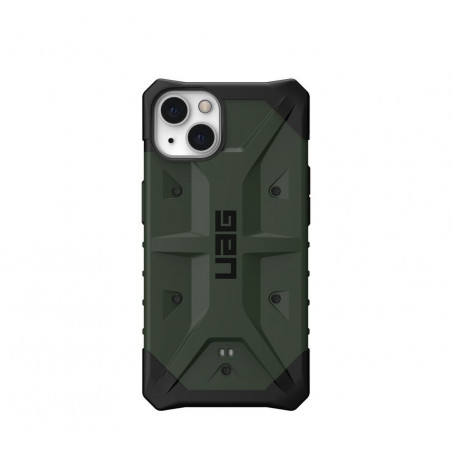 Apple iPhone 13 Coque Urban Armor Gear Pathfinder Étui haut de gamme  MagSAFE  Olive