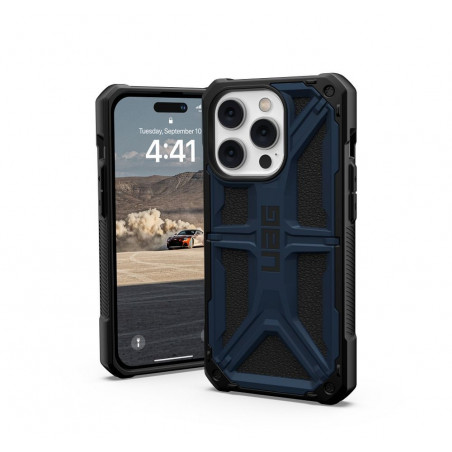 Apple iPhone 14 Pro Coque Urban Armor Gear Monarch Étui haut de gamme  MagSAFE  Marine