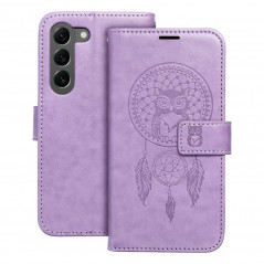Samsung Galaxy S23 Plus 5G Portefeuilles MEZZO Book Capteurs de rêve  Violet (Purple)