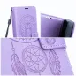 Samsung Galaxy S23 Plus 5G Portefeuilles MEZZO Book Capteurs de rêve  Violet (Purple)