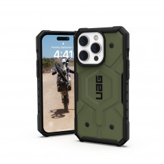 Apple iPhone 14 Pro Coque Urban Armor Gear Pathfinder Étui haut de gamme  MagSAFE  Olive