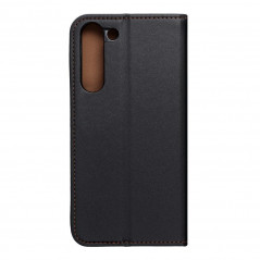 Samsung Galaxy S23 Plus 5G Portefeuilles Leather case SMART PRO Élégant  Noir