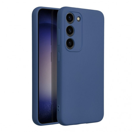 Samsung Galaxy S23 5G Coque Silicone Élégant  Bleu
